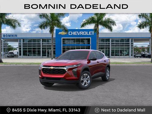 Red 2026 Chevrolet Trax LS