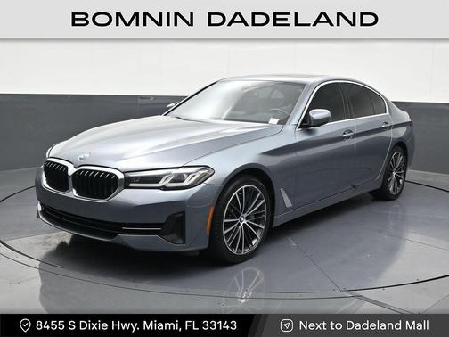 Bluestone Metallic 2022 BMW 540 i
