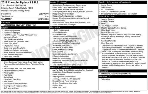 2019 Chevrolet Equinox LS