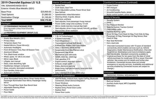 2019 Chevrolet Equinox LS