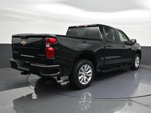 Black 2024 Chevrolet Silverado 1500 Custom