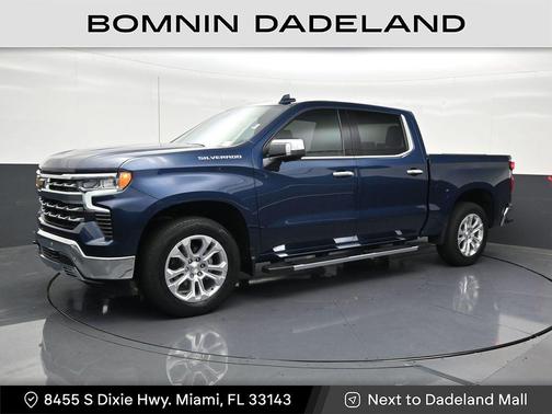 Blue Metallic 2023 Chevrolet Silverado 1500 LTZ