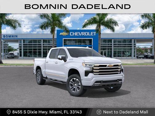 Polar White 2026 Chevrolet Silverado 1500 High Country