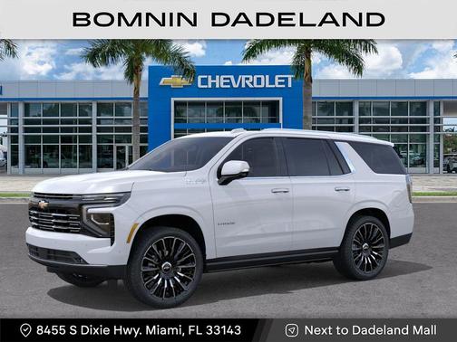 Polar White 2026 Chevrolet Tahoe High Country