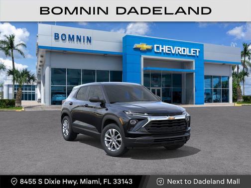 Black Metallic 2026 Chevrolet Trailblazer LS