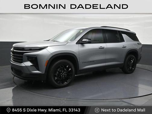 Sterling Gray Metallic 2025 Chevrolet Traverse LT