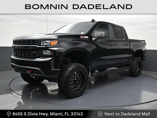Black 2021 Chevrolet Silverado 1500 Custom Trail Boss