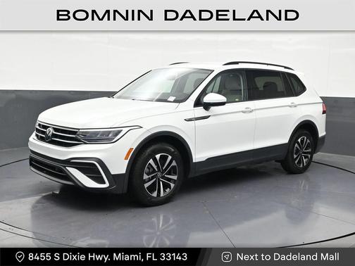 White 2024 Volkswagen Tiguan 2.0T S