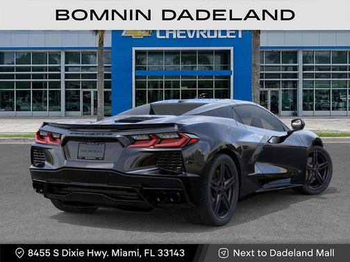 Black 2026 Chevrolet Corvette Stingray w/2LT