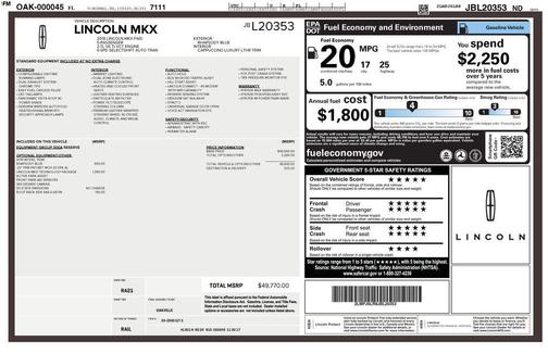 2018 Lincoln MKX Reserve