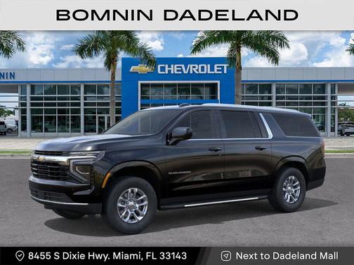 Black 2026 Chevrolet Suburban LS