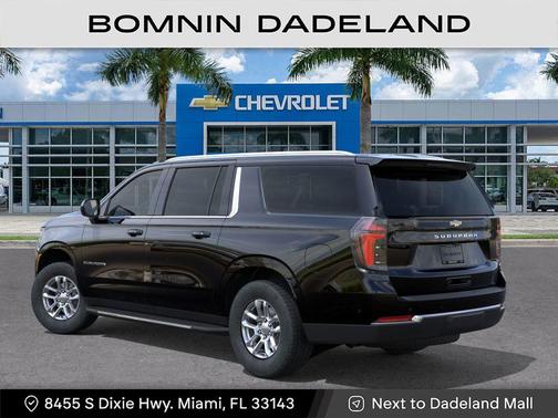 Black 2026 Chevrolet Suburban LS