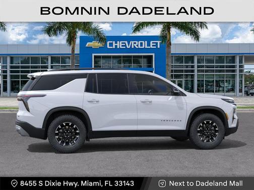 Polar White 2026 Chevrolet Traverse Z71