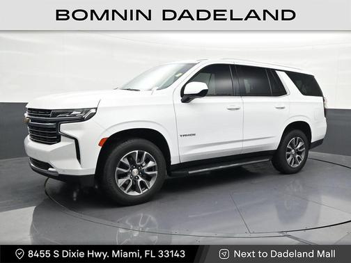 Summit White 2023 Chevrolet Tahoe LT