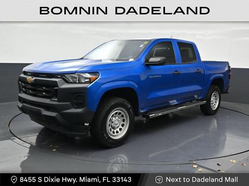 Glacier Blue Metallic 2023 Chevrolet Colorado WT