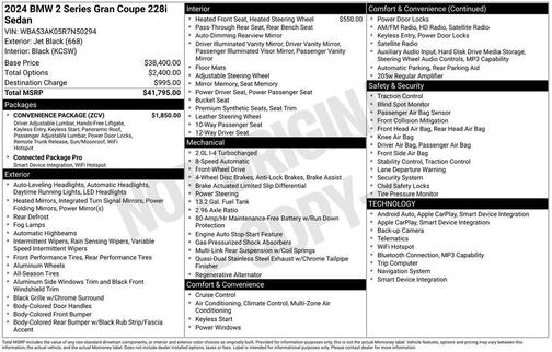 2024 BMW 228 Gran Coupe 228i