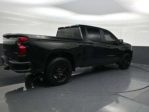 Black 2023 Chevrolet Silverado 1500 Custom