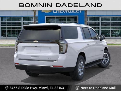 Summit White 2026 Chevrolet Suburban LT