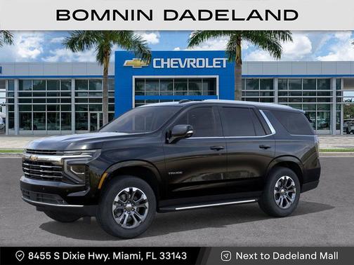 Black 2026 Chevrolet Tahoe LT