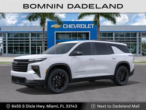 Summit White 2026 Chevrolet Traverse LT