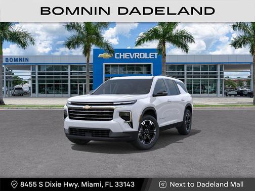 Summit White 2027 Chevrolet Traverse LT