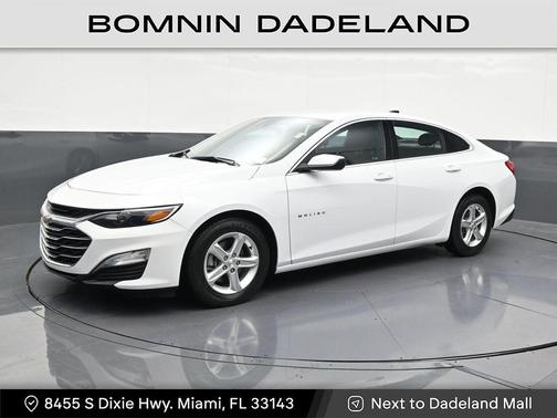 Summit White 2024 Chevrolet Malibu 1LS