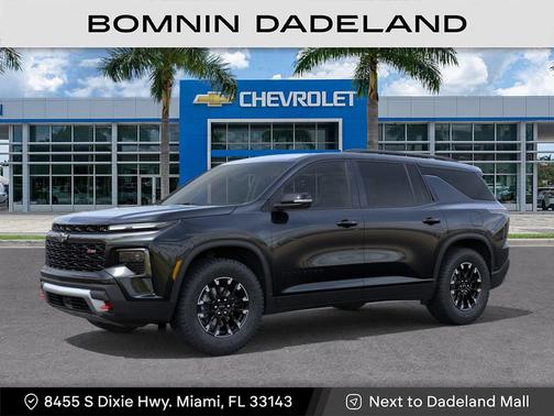 Black 2026 Chevrolet Traverse Z71