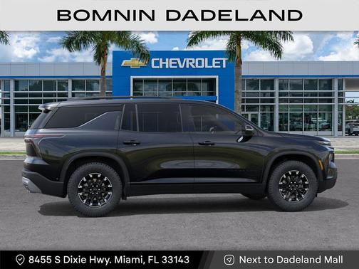 Black 2026 Chevrolet Traverse Z71