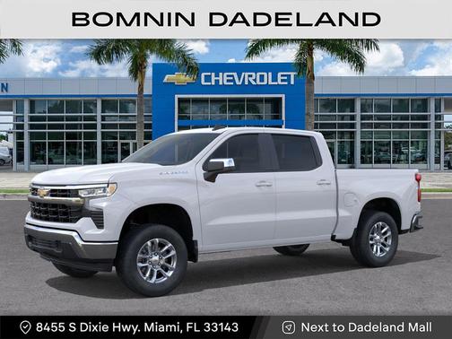 Summit White 2026 Chevrolet Silverado 1500 LT