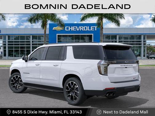 Summit White 2026 Chevrolet Suburban RST