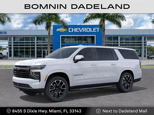 Summit White 2026 Chevrolet Suburban RST
