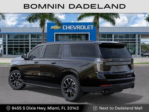 Black 2026 Chevrolet Suburban RST