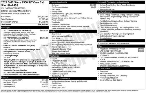 2024 GMC Sierra 1500 SLT
