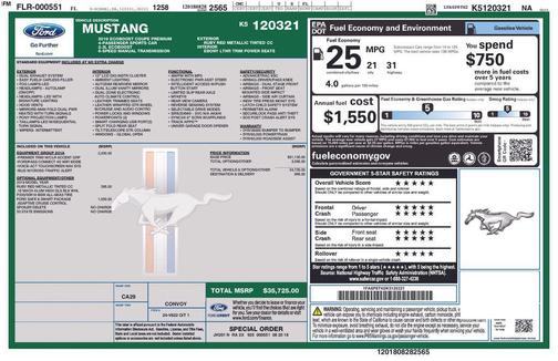 2019 Ford Mustang EcoBoost Premium