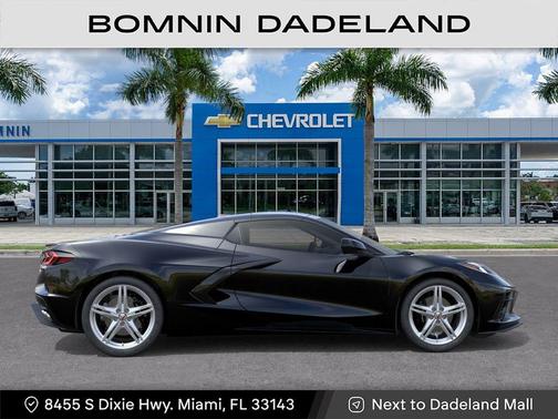 Black 2026 Chevrolet Corvette Stingray w/1LT