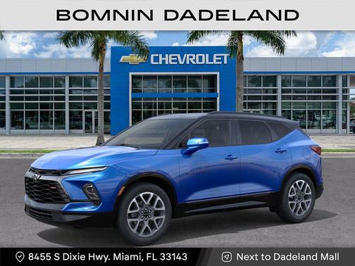 Riptide Blue 2026 Chevrolet Blazer RS