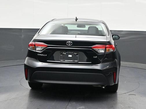 Midnight Black Metallic 2025 Toyota Corolla LE