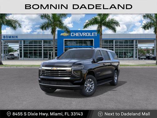 Black 2026 Chevrolet Suburban LT
