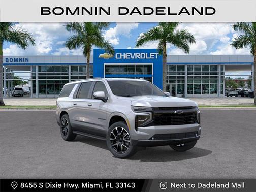 Sterling Gray Metallic 2026 Chevrolet Suburban RST
