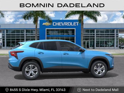 Blue 2026 Chevrolet Trax LS