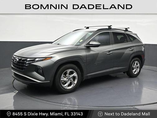 Gray 2022 Hyundai TUCSON SEL