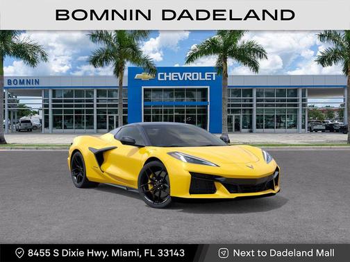 Yellow 2026 Chevrolet Corvette Z06