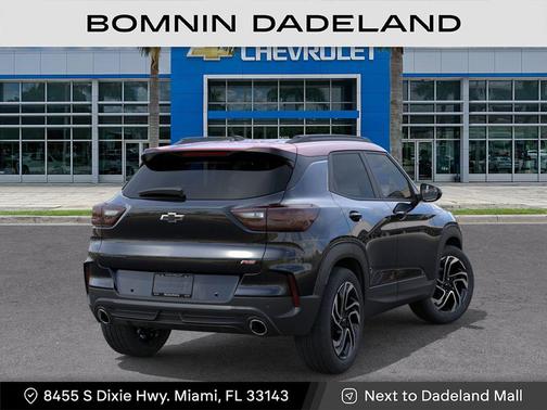 Black Metallic 2026 Chevrolet Trailblazer RS