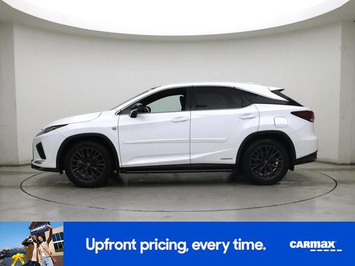 White 2020 Lexus RX 450h F-Sport