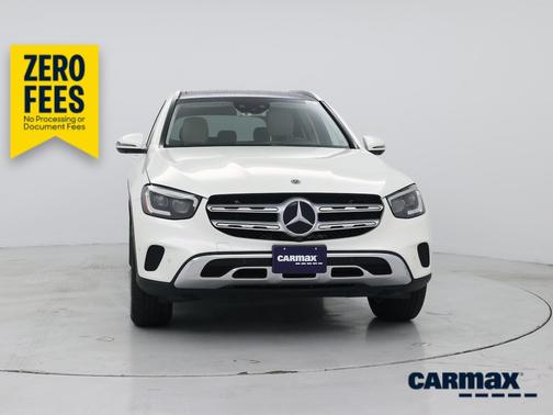 White 2020 Mercedes-Benz GLC 300