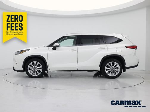 White 2020 Toyota Highlander Limited