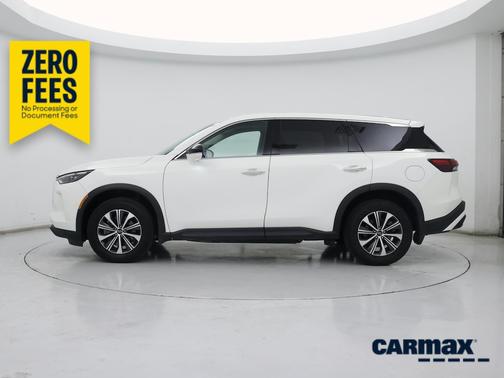 White 2023 INFINITI QX60 Pure