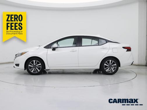 White 2025 Nissan Versa SV