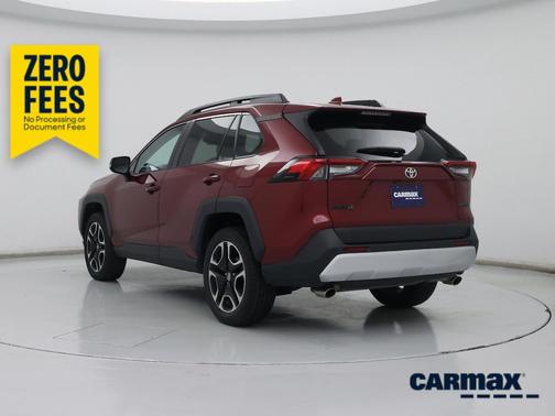 Red 2019 Toyota RAV4 Adventure