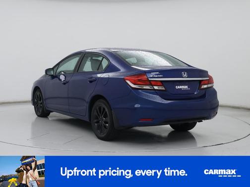 Blue 2014 Honda Civic EX